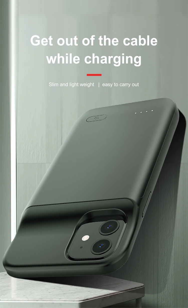 Чехлы для зарядного устройства iPhone 13 Pro Max чехол Mini Extenal Battery PowerBank charging Bay Capa |