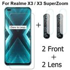 Закаленное стекло Realme X3 SuperZoom для OPPO Realme GT Neo 8 Pro 7 X7 6 6i 5 C21 C3 C20 C25, защитная пленка для экрана и камеры