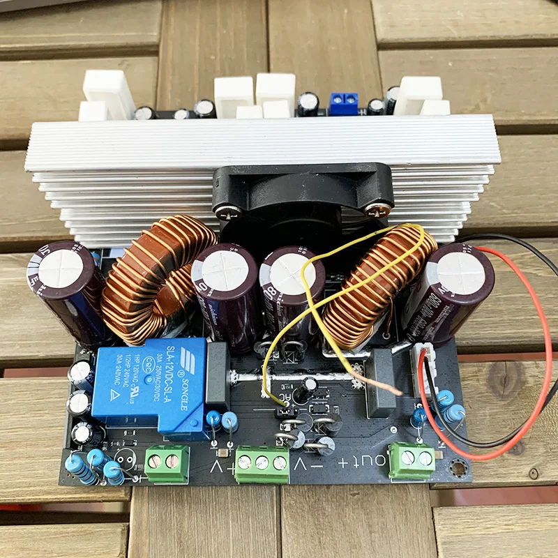 Фото Усилитель мощностью 2000 Вт, 2 кВт, RMS, HIFI, IRS2092, плата цифрового усилителя BTL, высококачественный сценический усилитель, плата с супер сабвуферо... №5