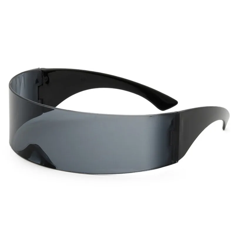 Уникальный футуристический моноблок Циклоп солнцезащитные очки вечерние