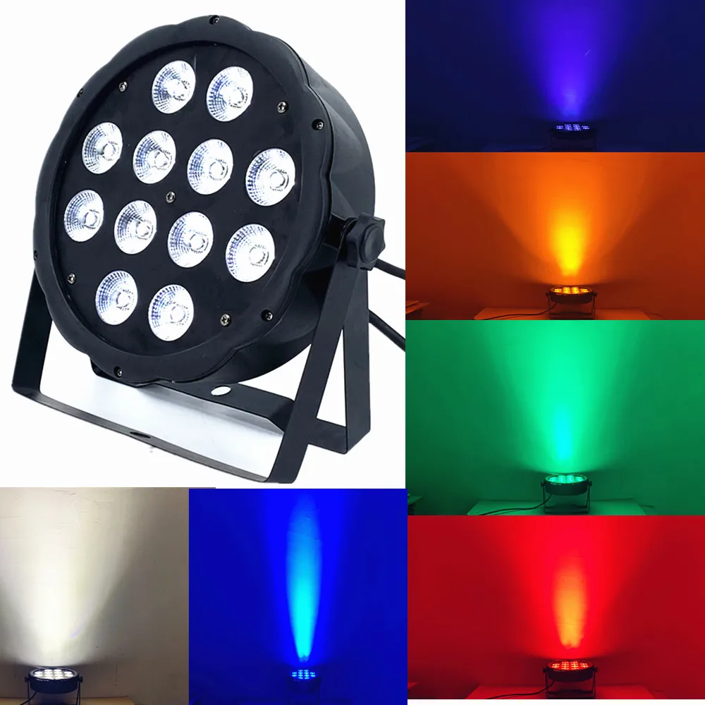Светодиодный 12X18W RGBWA УФ светильник 6in1 светодиодный DJ стирка сценический Dmx Par
