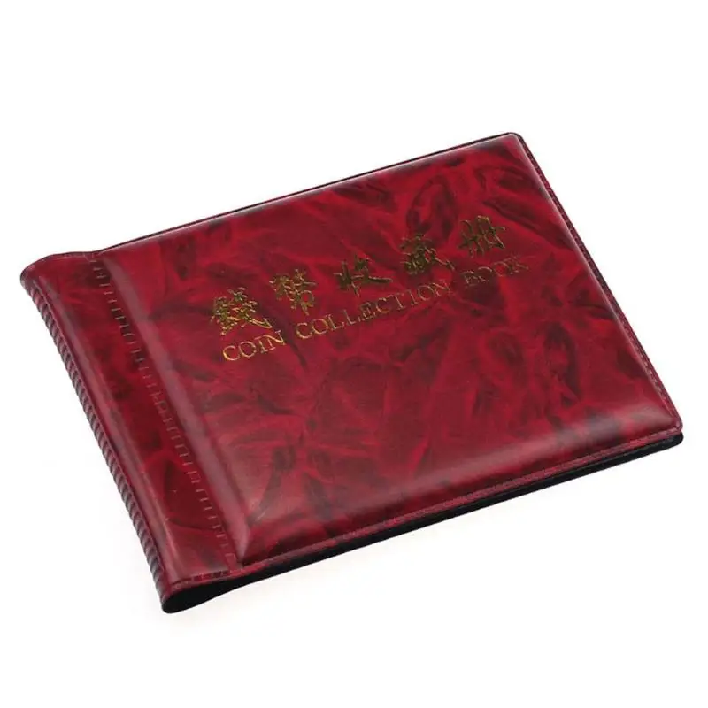 60 слотов для Денег Пенни карман монет Коллекция держатель Альбом хранения Книга