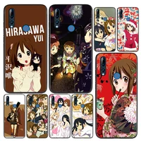 silicone cover k on hirasawa yui anime for huawei honor 9 9x 9n 8s 8c 8x 8a v9 8 7s 7a 7c pro lite prime play 3e phone case