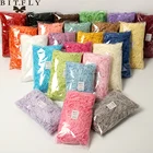 100 глот бумага из рафии наполнитель для самостоятельной упаковки подарочных коробок и корзин наполнитель материал для свадьбы брака домашний декор Dec