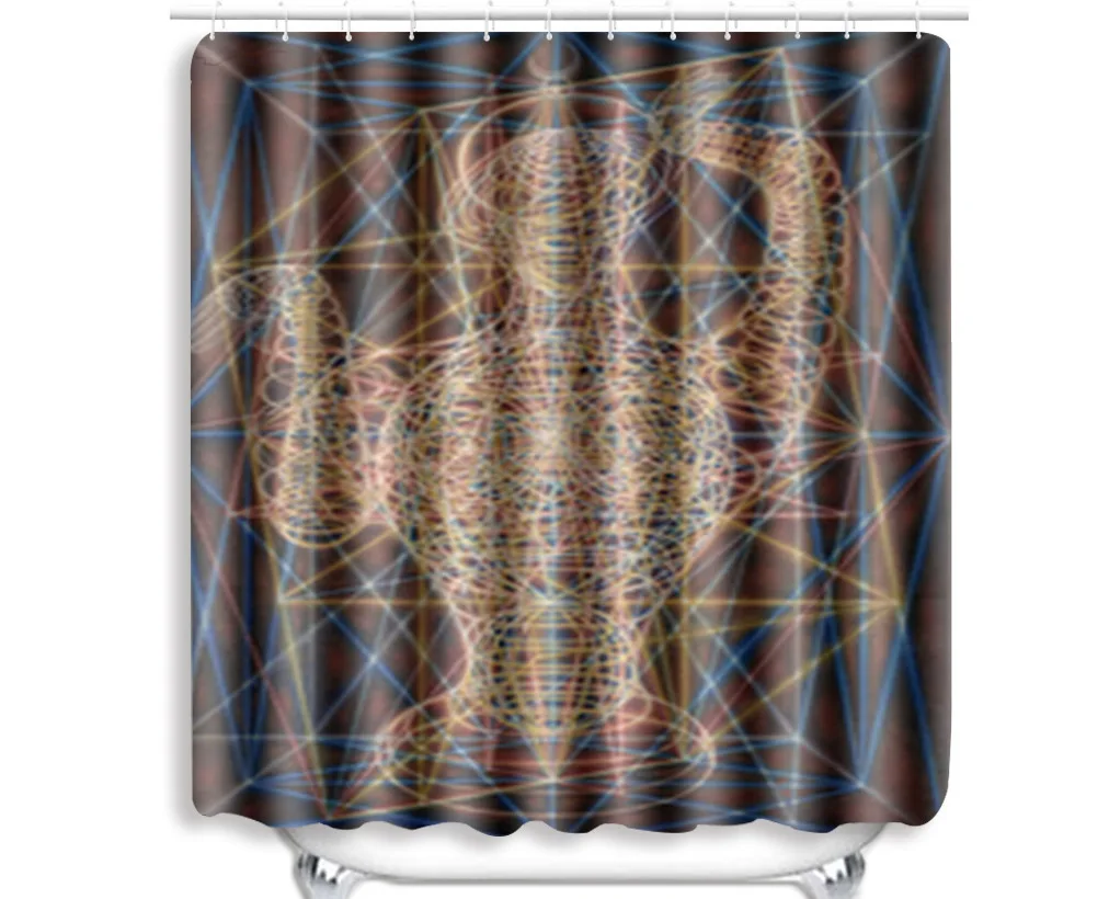 Zeegle креативная занавеска для душа ванной водонепроницаемая украшение учетная