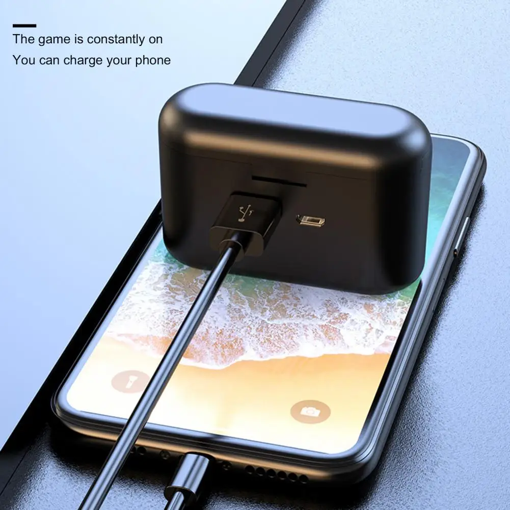 

TWS Bluetooth 5.1 Wireless Rechargeable Smart-Touch Stereo Earphone with Mic