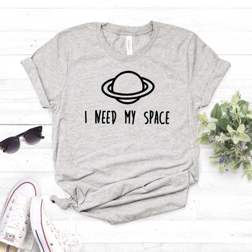 Мне нужна женская футболка с принтом MY SPACE ALIEN хлопковая хипстерская забавная