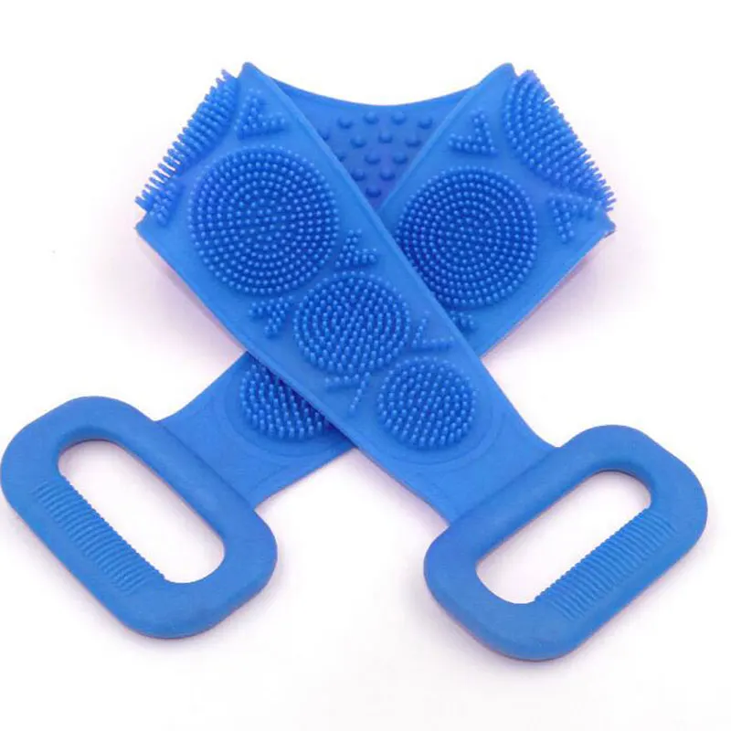 Новое длинное Силиконовое банное полотенце растирание грязи и антисептик