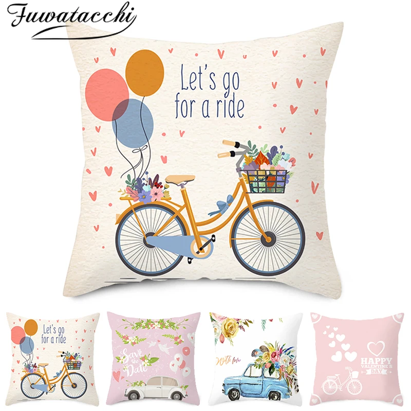 Наволочка Fuwatacchi для подушки на День святого Валентина декоративная наволочка