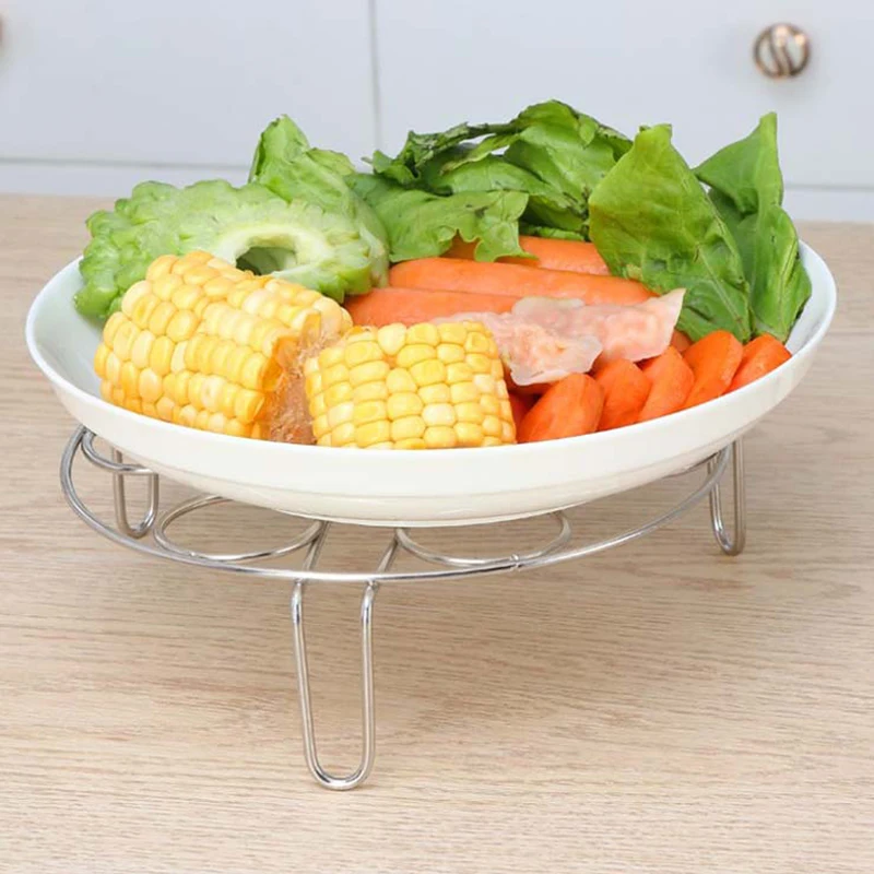 Нержавеющая сталь Яйца Пароход стеллаж Штабелируемый для Мгновенные обновления