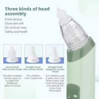 y3nf usb rechargeable baby nasal aspirator newborn electric safety nose cleaner adjustable suction silicone snot sucker for kid