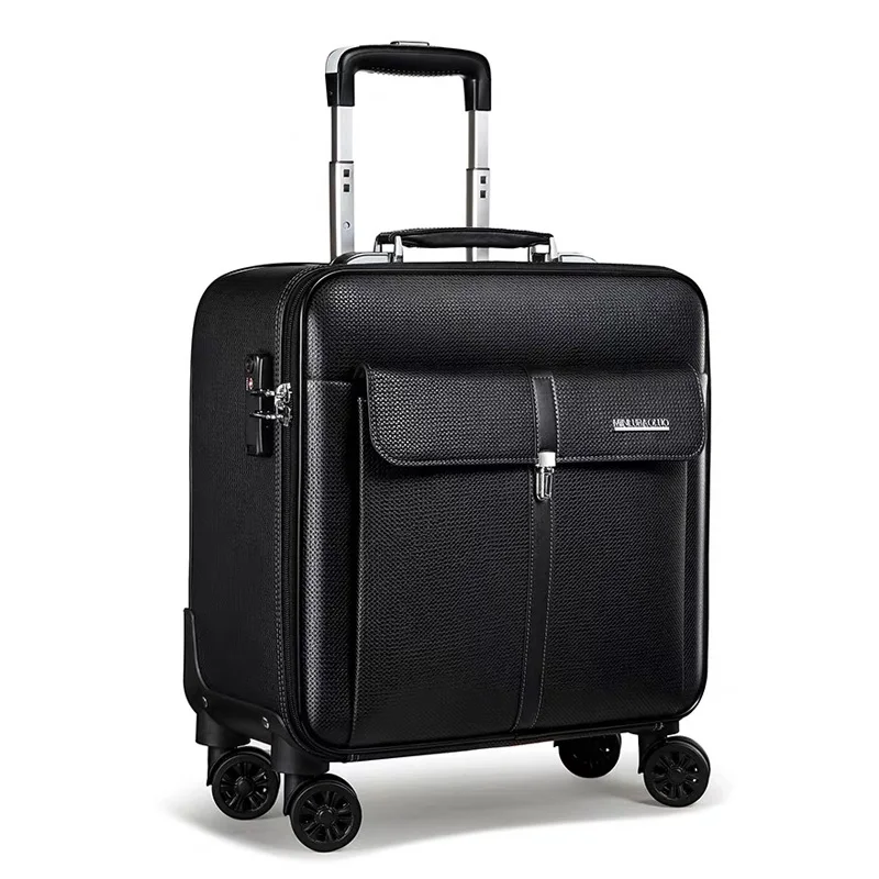 Чемодан на колесиках для мужчин и женщин универсальный деловой чемодан