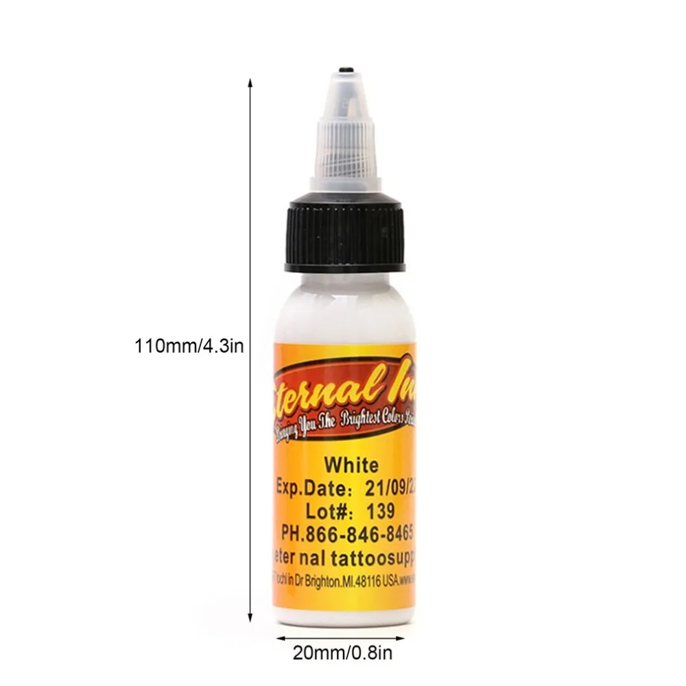 30 мл Профессиональный Модный пигмент для тату мазь салонный персональный
