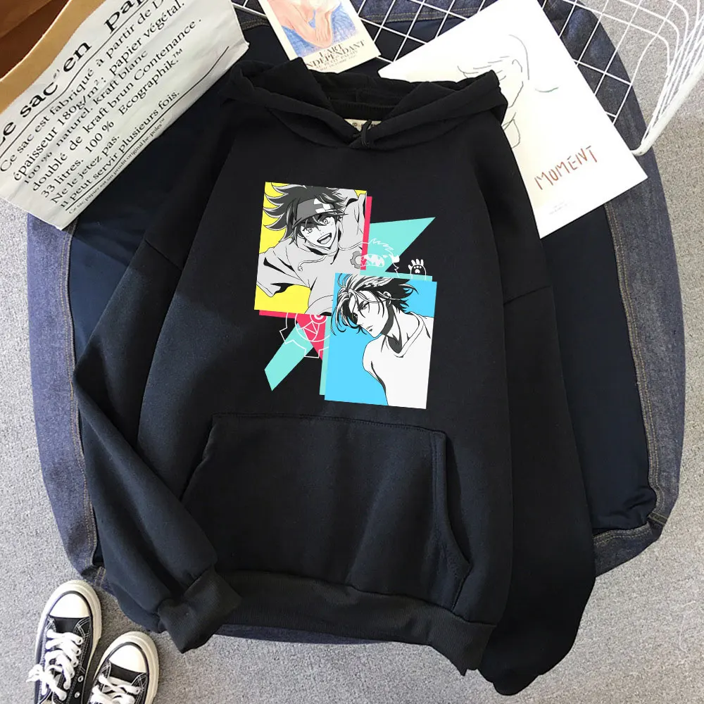 

Streetwear Fashion Cartoon SK8 Infinity Langa and Reki Spring Pullover Hoodie female Funny Graphic Harajuku Casual women's Coat