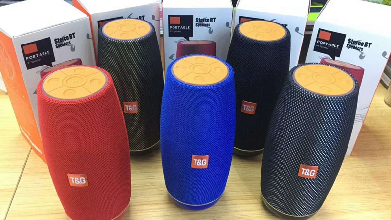 TG108 FM-радио беспроводной Bluetooth-динамик светильник вым кольцом портативный