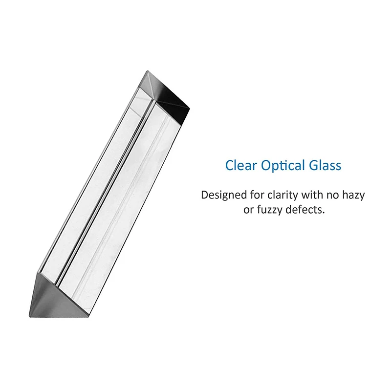 Треугольная призма для фотосъемки радусветильник s BK7 Оптические Призмы стекло