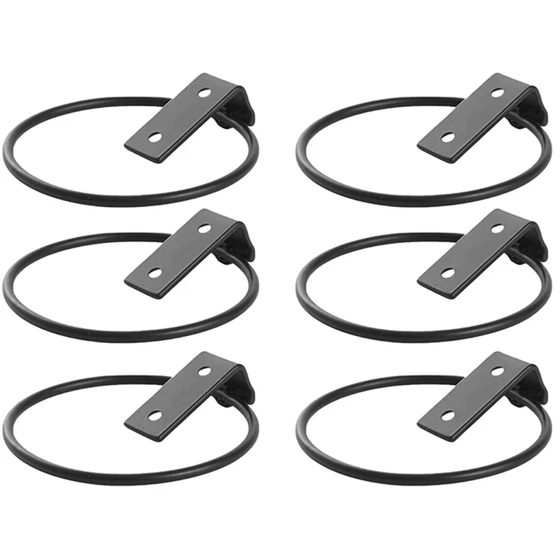

6Pcs Planter Pot Ring Flower Pot Holder Wall for Home Garden Balcony Outdoor Flower Plant Pot Hangers