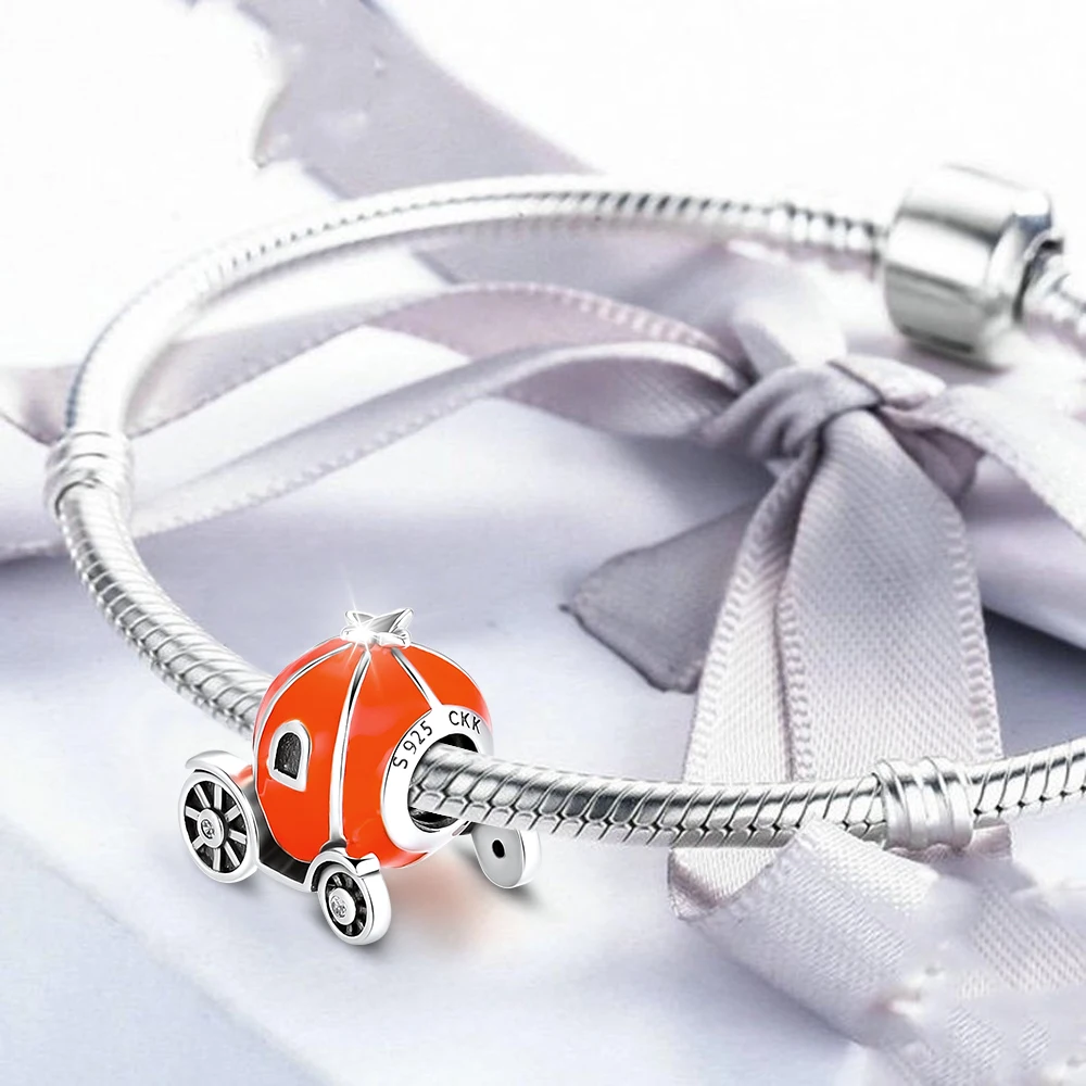 Бусины-каретки женские из серебра 925 пробы с каретой | Украшения и аксессуары