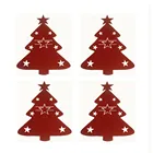 4 шт., новогодние столовые приборы для украшения стола