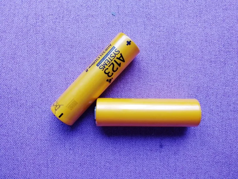 2 шт. перезаряжаемые литий железо фосфатные аккумуляторы|Перезаряжаемые батареи|