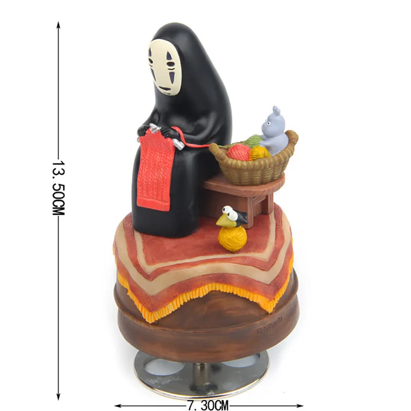 

Anime Doll Resin Music Box Studio Ghibli My Neighbor TOTORO Japanese Action Figure Miyazaki Hayao Figure Kids Toys Model Doll