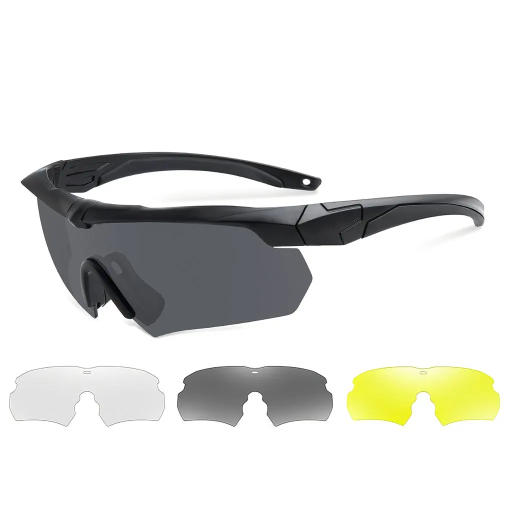 

Multifunctional UV Protection Explosion-Proof Goggles Bulletproof Glasses Myopia Wind-Proof Polarized Riding Glasses