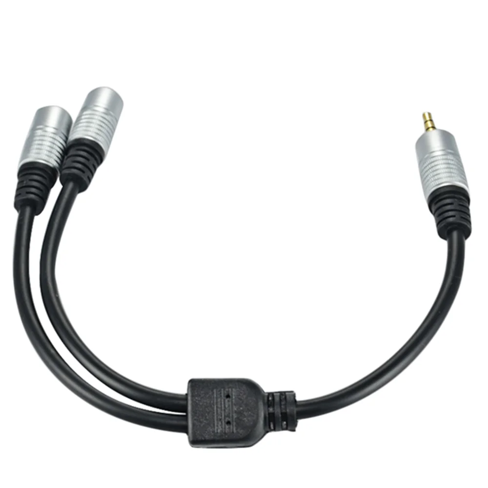 Аудио кабель ERE со штекером 3 5 мм на 2 гнезда адаптер с двойным разъемом для