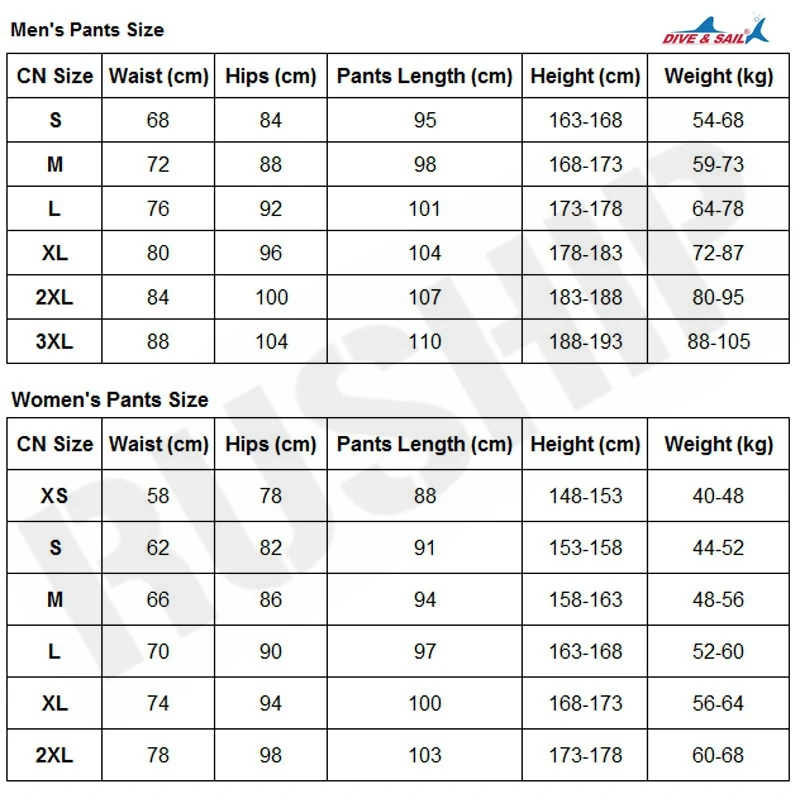 Wetsuit Pants 3mm 2mm 1.5mm Neoprene Diving Snorkeling Scuba Surfing Leggings Swimming Trousers Canoe Tights Shorts Capris | Спорт и