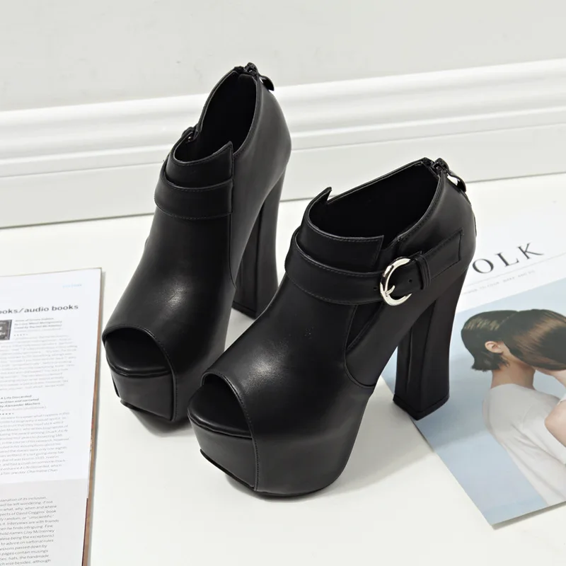 COWCOM 2018 женская обувь с ремнем и пряжкой водонепроницаемая платформа супер