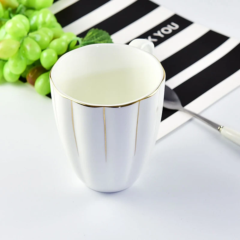 Кружки JOUDOO из белого костяного фарфора изысканная чашка с тыквой кружка для