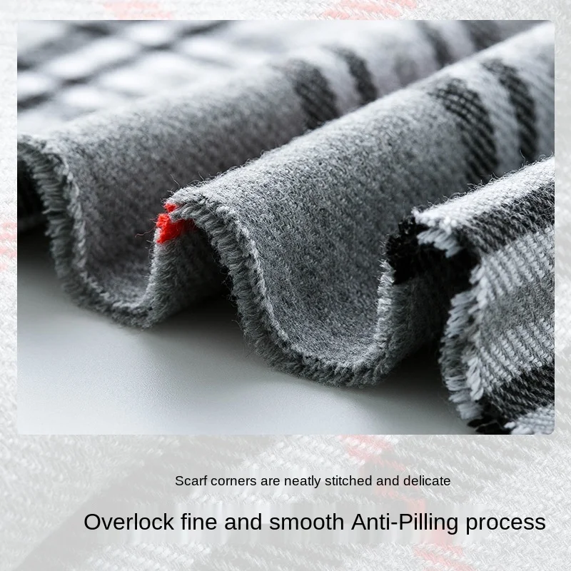 Новинка осенне-зимний женский шарф COZOK в британском стиле толстый из кашемира для