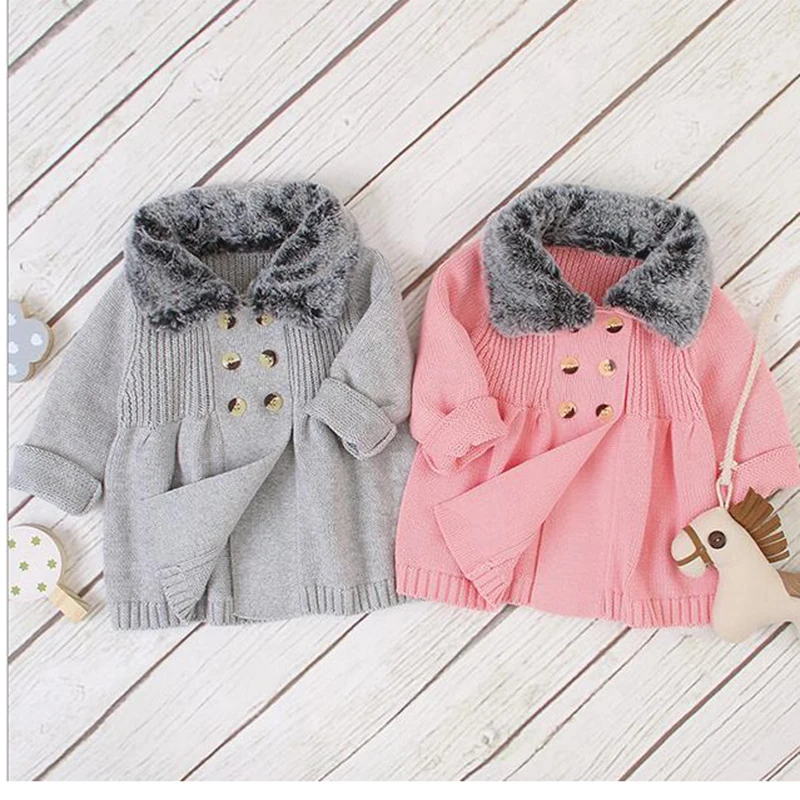 

Newborn Baby Girls Boys Autumn Knitting Jacket Infant Baby Clothes Coat Baby Boy Girl Jacket Winter Kids Cardigan Outerwear