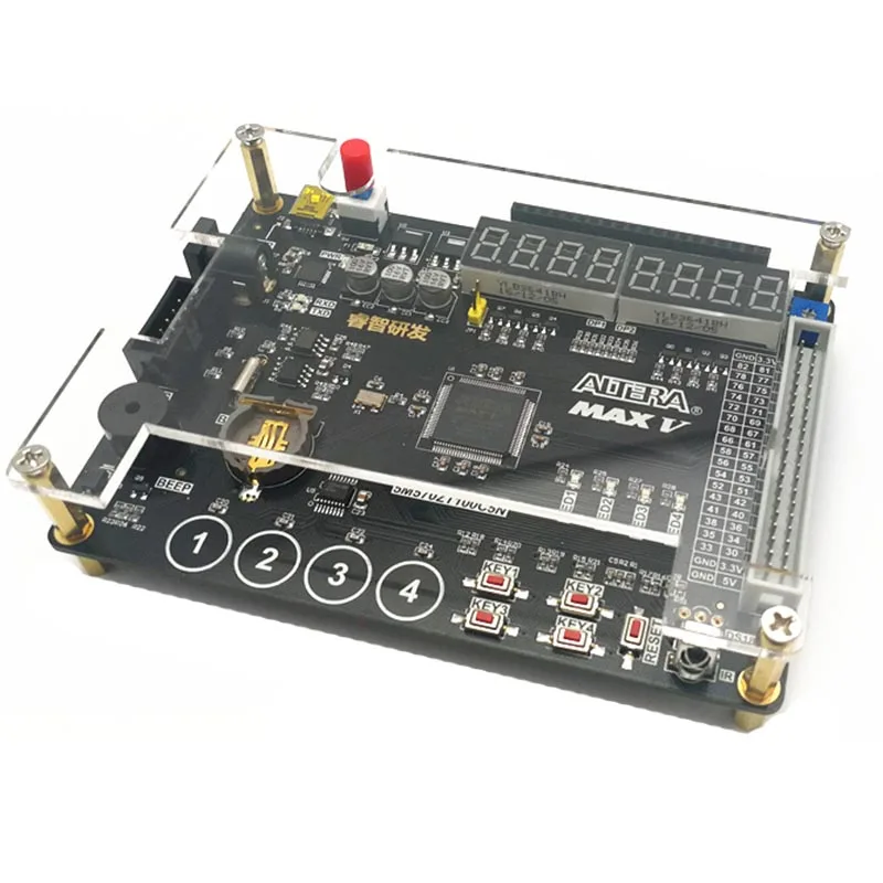 Макетная плата Altera MAX V Diy 5M570T100CN обучающая с TTP224 Touch IC|Демонстрационные стенды| |