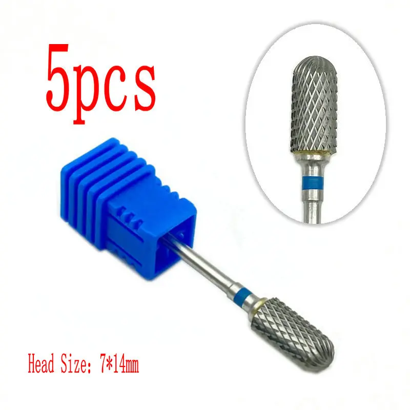 5 шт. Вольфрам Твердосплавные стоматологические боры фрез для маникюра/педикюра