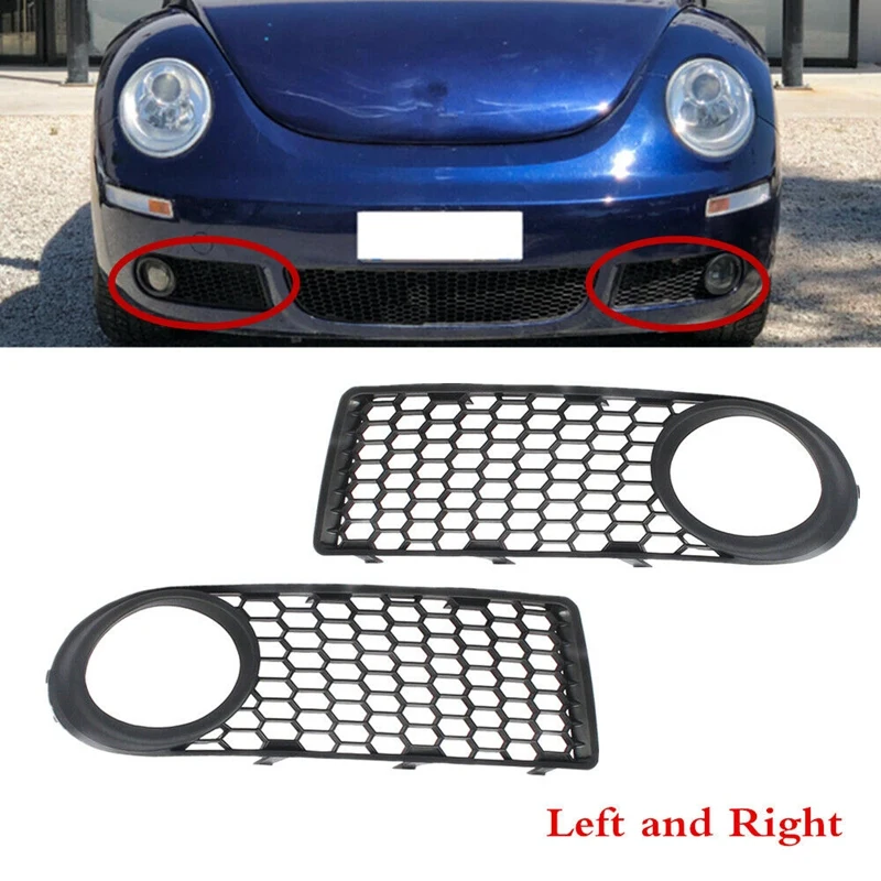 ДЛЯ Beetle / Cabrio 2006-2010 передний бампер противотуманный светильник решетка 1C0807683C