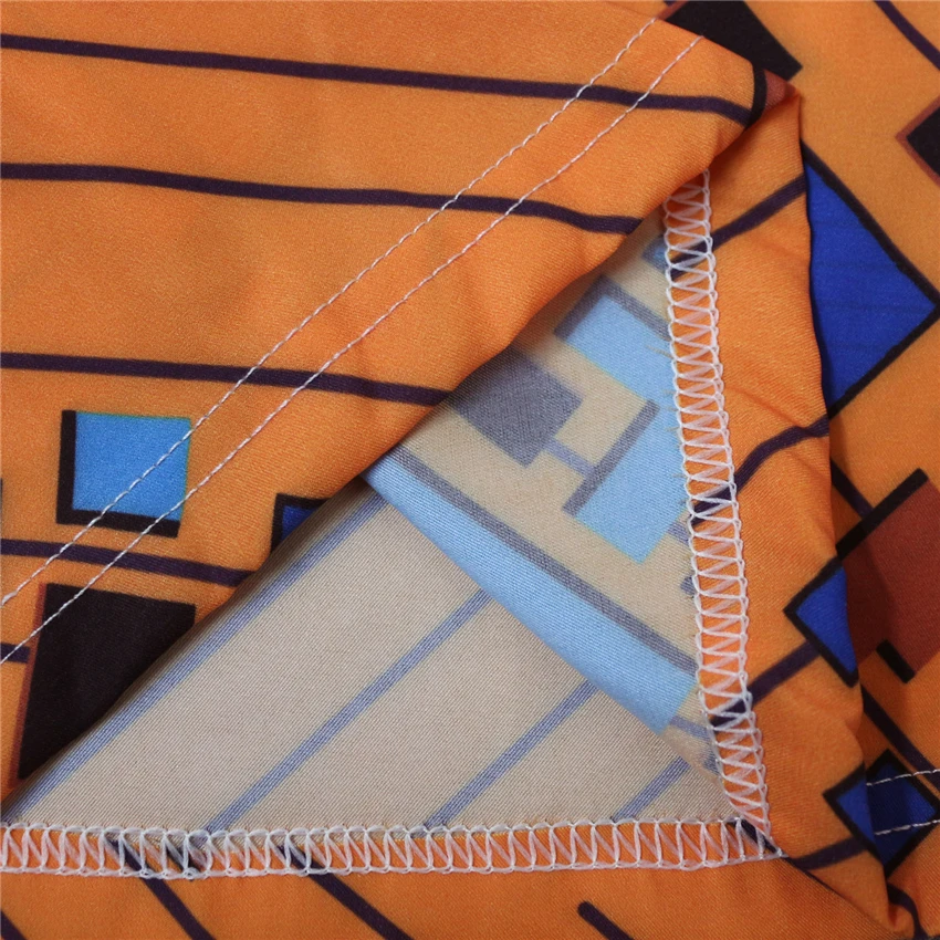 Платье женское длинное летнее на молнии с цветочным принтом и поясом|Африканская