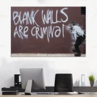 Бэнкси-сотрудник, распылитель картины на стену, искусство, домашний декор для гостиной