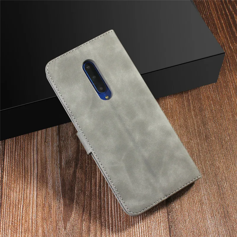 Кожаный чехол OnePlus 7 винтажный Чехол-бумажник для 7T Pro чехол-книжка с подставкой