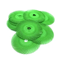 10pcs 75mm radial bristle disc abrasive brush 1000 grit jewelry rotary tool accessories