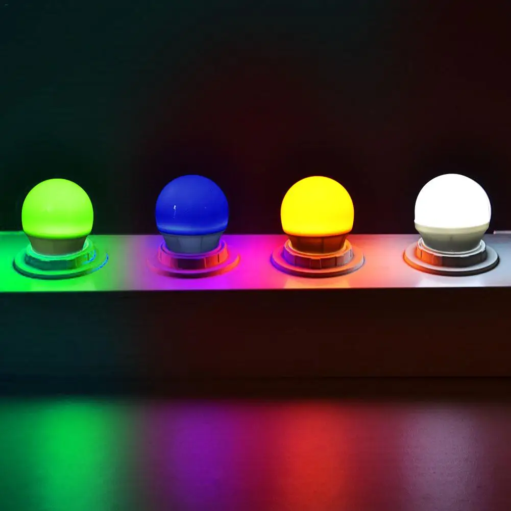 Светодиодная лампа bollillas E27 цветная лампада ампул RGB светодиодный светильник SMD 2835