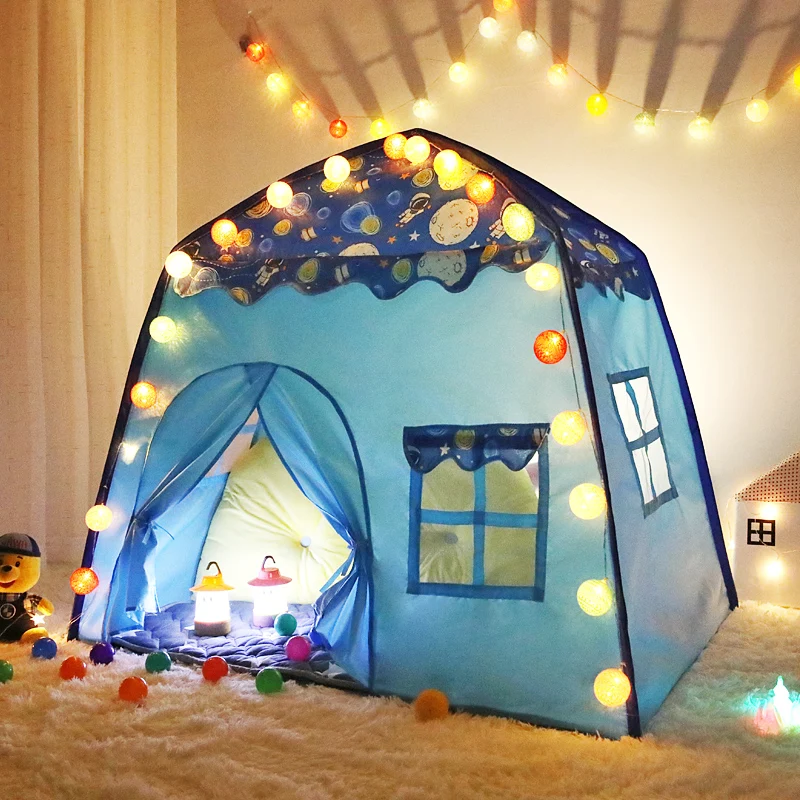 

Children's Tent Tipi Playhouse Teepee Tent Enfant Room Ball Pool Camping Tent Princess Castle Birthday Gifts Wigwam Room decor