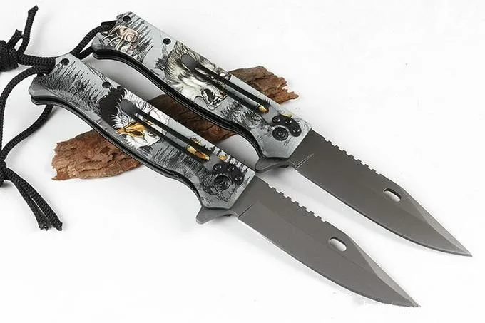 Новый Browning быстрооткрывающийся Складной нож 440C со стальной ручкой Охотничий
