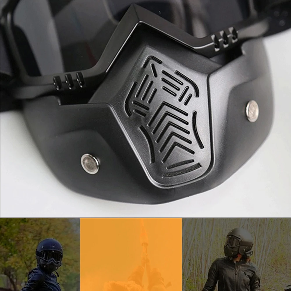 Мотоциклетные очки лыжные для снегохода ветрозащитные солнцезащитные