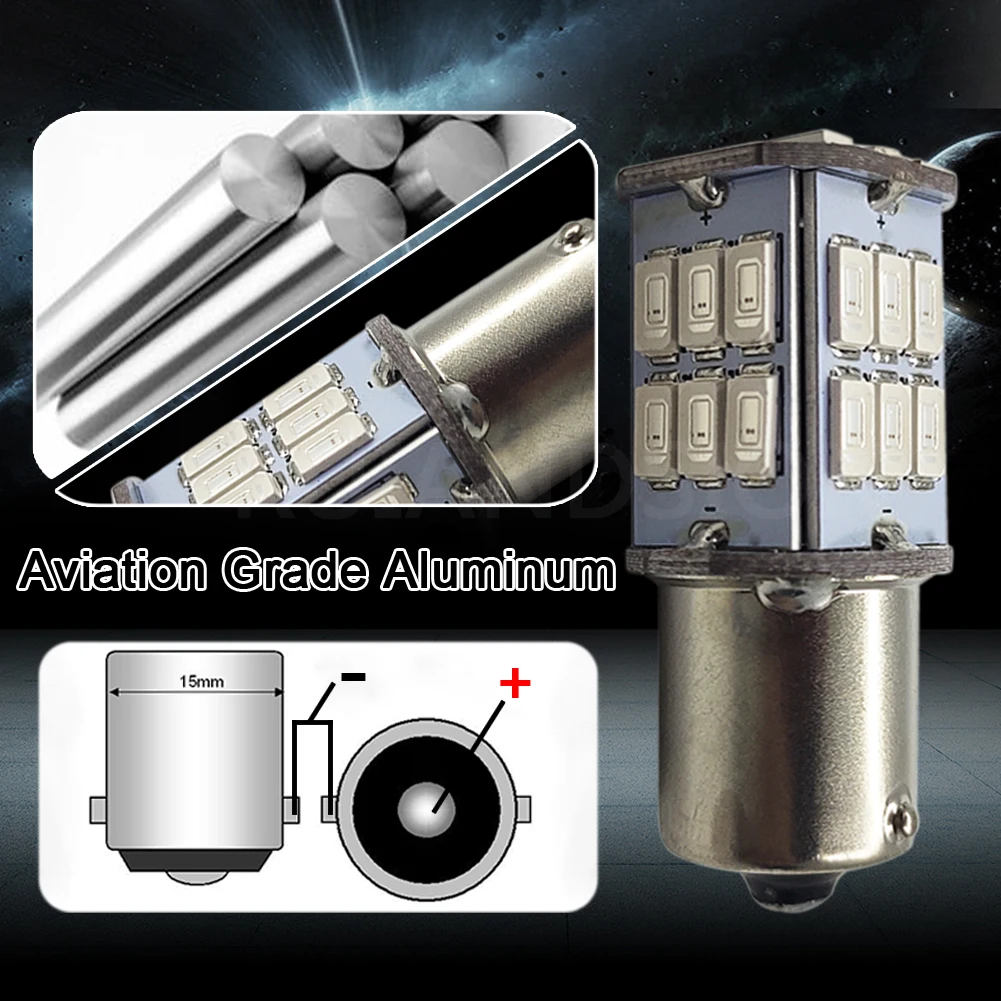 RUIANDSION 1 шт. BAY15D 1157 P21/5 Вт BA15D 1142 BAU15S PY21W 1156 BA15S P21W BAZ15D автомобильный сигнал поворота