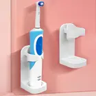 Креативная стойка-органайзер без следов, Электрический настенный держатель, стойка, компактный держатель для зубных щеток, аксессуары для ванной комнаты