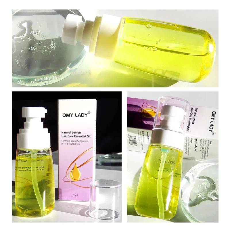 OMY LADY натуральный лимон Уход за волосами эфирное масло питает и защищает