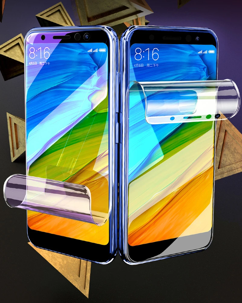 XINDIMAN 3 шт. мягкая Гидрогелевая пленка для xiaomi redmi note7 передняя+ задняя+ пленка для объектива камеры для xiaomi redmi note7pro Защитная пленка для экрана