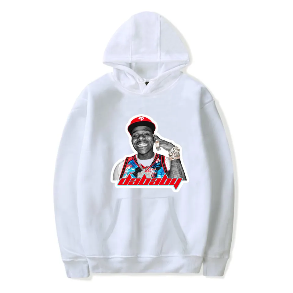 Print DABABY HIP Pop Rapper Cool Mens Womens Hoodies Sweatshirt  New Arrival Harajuku Casual Women Men College Stylish Clothes