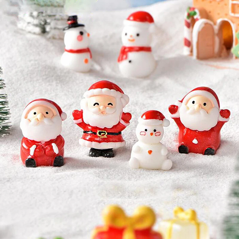 

Рождественские украшения в виде снеговика, Рождественское украшение, миниатюрная фигурка торта, украшение 2022, новогодний и Рождественский ...