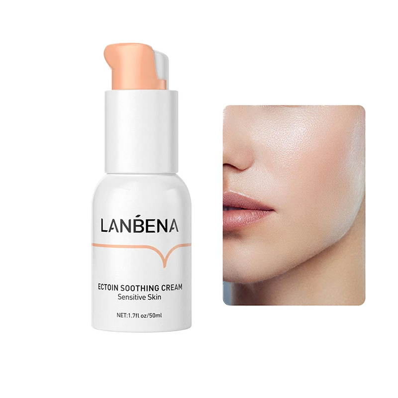 

Ectoine Soothing Cream Moisturizing Nourishing Repair Acne Treatment Anti Wrinkle Skin Care Lotion Protect Sensitive Skin 50ml